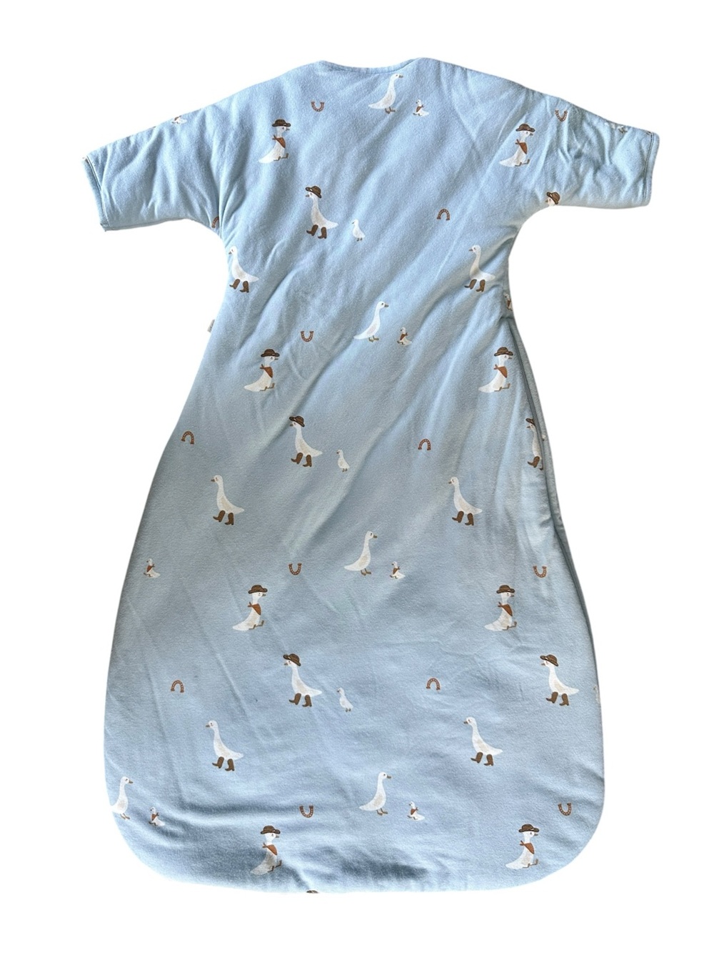 Gunamuna Long Sleeve Transitional Swaddle Sack, Cowboy Goose, 3-6 Months, Tog 1 - Picture 5 of 11